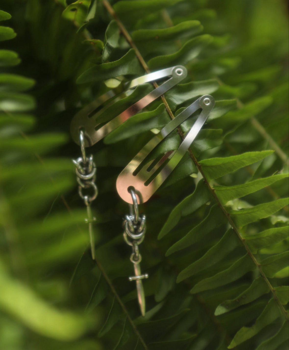 2 pack of Sword Hair Clips