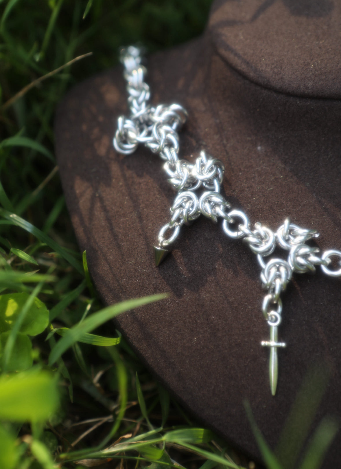Three of Swords necklace