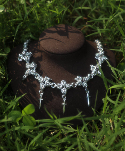 Three of Swords necklace